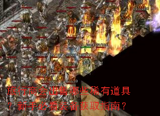 旅行商会出售哪些稀有道具?新手必看装备获取指南? 旅行商会出售哪些稀有道具?新手必看装备获取指南?