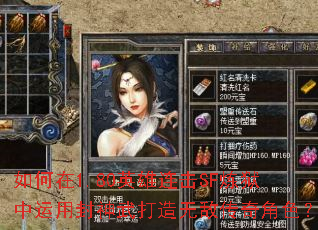 如何在1.80英雄连击SF炼狱中运用封神武打造无敌传奇角色? 如何在1.80英雄连击SF炼狱中运用封神武打造无敌传奇角色?