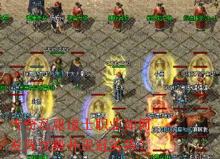 传奇私服道士职业如何发挥优势并规避劣势? 传奇私服道士职业如何发挥优势并规避劣势?