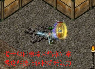 道士如何修炼火焰冰?掌握这些技巧轻松提升战力 道士如何修炼火焰冰?掌握这些技巧轻松提升战力