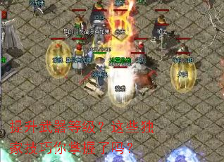 提升武器等级?这些独家技巧你掌握了吗? 提升武器等级?这些独家技巧你掌握了吗?