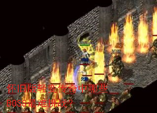 ���ɰ���䴫������ЩBOSS������ս��