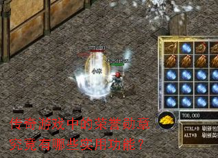 ������Ϸ�е�����ѫ�¾�������Щʵ�ù��ܣ�