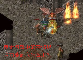 ������Ϸ�еĴ洢���鹦�ܵ�����ô�ã�