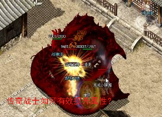 传奇战士如何有效提升属性? 传奇战士如何有效提升属性?