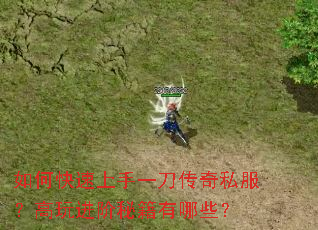 如何快速上手一刀传奇私服?高玩进阶秘籍有哪些? 如何快速上手一刀传奇私服?高玩进阶秘籍有哪些?