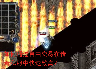 如何通过自由交易在传奇私服中快速致富? 如何通过自由交易在传奇私服中快速致富?