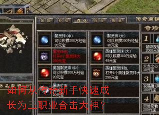 ��δӴ������ֿ��ٳɳ�Ϊ��ְҵ�ϻ�����