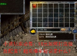 С����ұؿ���18Ԫ��δ��켫�����ã����߱����ؾ���ʲô��