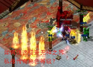 如何快速提升无神之界私服传奇角色等级? 如何快速提升无神之界私服传奇角色等级?