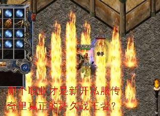 哪个职业才是新开私服传奇里真正的持久战王者? 哪个职业才是新开私服传奇里真正的持久战王者?