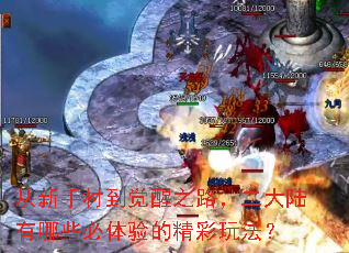 从新手村到觉醒之路,二大陆有哪些必体验的精彩玩法? 从新手村到觉醒之路,二大陆有哪些必体验的精彩玩法?