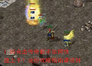 1.85合击传奇新手如何快速上手?这份攻略指南请收好 1.85合击传奇新手如何快速上手?这份攻略指南请收好