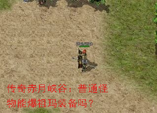 传奇赤月峡谷:普通怪物能爆祖玛装备吗? 传奇赤月峡谷:普通怪物能爆祖玛装备吗?