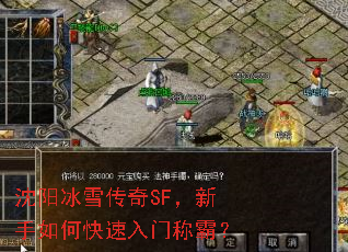 沈阳冰雪传奇SF,新手如何快速入门称霸? 沈阳冰雪传奇SF,新手如何快速入门称霸?