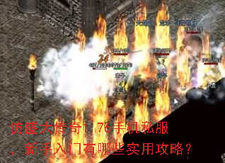 仿盛大传奇1.76手机私服,新手入门有哪些实用攻略? 仿盛大传奇1.76手机私服,新手入门有哪些实用攻略?