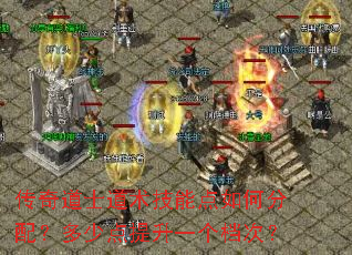 传奇道士道术技能点如何分配?多少点提升一个档次? 传奇道士道术技能点如何分配?多少点提升一个档次?