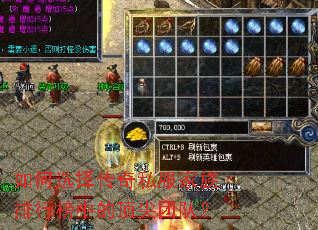 如何选择传奇私服家族排行榜中的顶尖团队? 如何选择传奇私服家族排行榜中的顶尖团队?
