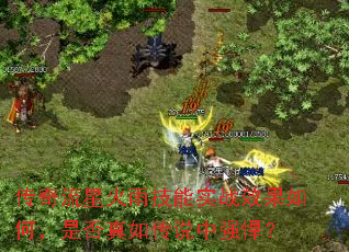 传奇流星火雨技能实战效果如何,是否真如传说中强悍? 传奇流星火雨技能实战效果如何,是否真如传说中强悍?