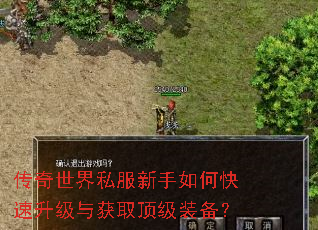 传奇世界私服新手如何快速升级与获取顶级装备? 传奇世界私服新手如何快速升级与获取顶级装备?