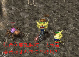 传奇私服组队时,队长需要承担哪些责任与技巧? 传奇私服组队时,队长需要承担哪些责任与技巧?