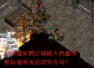 你知道如何正确输入热血传奇私服网关启动命令吗? 你知道如何正确输入热血传奇私服网关启动命令吗?