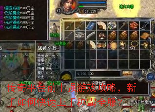 传奇平台前十强游戏攻略,新手如何快速上手称霸全服? 传奇平台前十强游戏攻略,新手如何快速上手称霸全服?