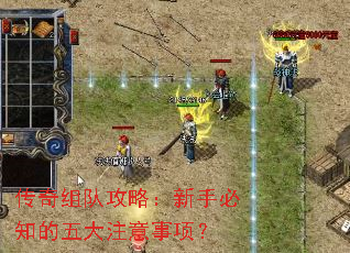 传奇组队攻略:新手必知的五大注意事项? 传奇组队攻略:新手必知的五大注意事项?