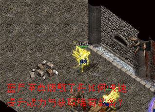 蓝月至尊版甄子丹如何快速提升战力与获取稀有装备? 蓝月至尊版甄子丹如何快速提升战力与获取稀有装备?