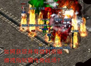 如何获取并有效利用麻痹戒指制霸传奇战场? 如何获取并有效利用麻痹戒指制霸传奇战场?