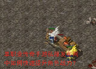 单职业传奇手游私服发布网中如何快速提升角色战力? 单职业传奇手游私服发布网中如何快速提升角色战力?
