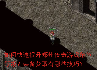 如何快速提升郑州传奇游戏角色等级?装备获取有哪些技巧? 如何快速提升郑州传奇游戏角色等级?装备获取有哪些技巧?