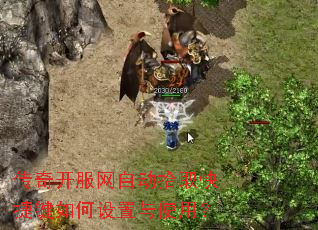传奇开服网自动拾取快捷键如何设置与使用? 传奇开服网自动拾取快捷键如何设置与使用?