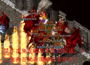 鼠牛虎兔龙蛇马羊猴鸡狗猪,十二生肖各代表哪种职业角色? 鼠牛虎兔龙蛇马羊猴鸡狗猪,十二生肖各代表哪种职业角色?