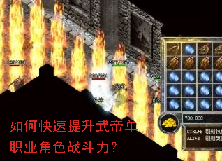 如何快速提升武帝单职业角色战斗力? 如何快速提升武帝单职业角色战斗力?