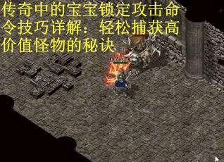传奇中的宝宝锁定攻击命令技巧详解：轻松捕获高价值怪物的秘诀