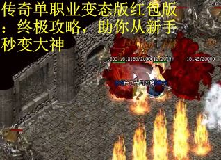 传奇单职业变态版红包版：终极攻略，助你从新手秒变大神