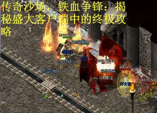 传奇沙场，铁血争锋：揭秘盛大客户端中的终极攻略