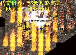 传奇世界：终极攻略宝典，助力勇士征战沙城