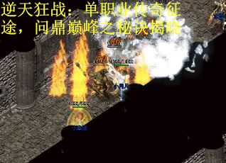 逆天狂战：单职业传奇征途，问鼎巅峰之秘诀揭晓