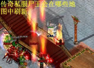 传奇私服尸王会在哪些地图中刷新