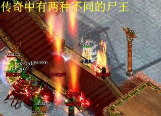 传奇中有两种不同的尸王