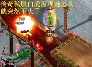 传奇私服白虎齿项链怎么就突然不火了