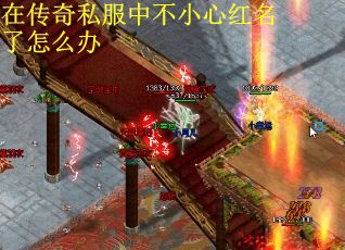在传奇私服中不小心红名了怎么办