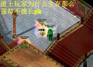 道士玩家为什么生存那么强却不擅长pk