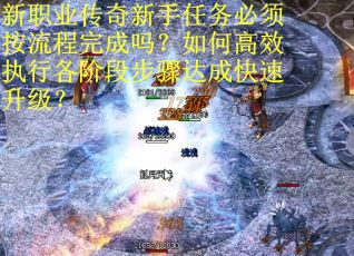 新职业传奇新手任务必须按流程完成吗？如何高效执行各阶段步骤达成快速升级？
