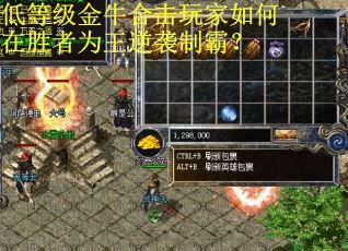 低等级金牛合击玩家如何在胜者为王逆袭制霸？