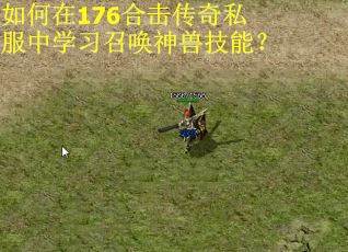 如何在176合击传奇私服中学习召唤神兽技能？