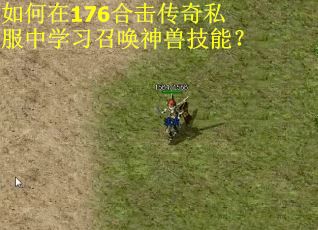 如何在176合击传奇私服中学习召唤神兽技能？
